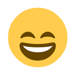 Smiling face emoji